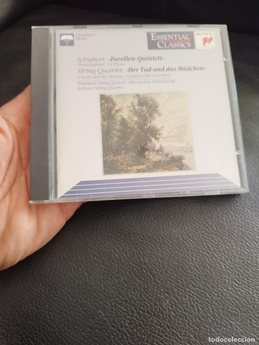 CDs de m&uacute;sica: Schubert* &ndash; Budapest String Quartet &bull; Mieczyslaw Horszowski &bull; Juilliard String Quartet &ndash; Cd sin uso. - Foto 1