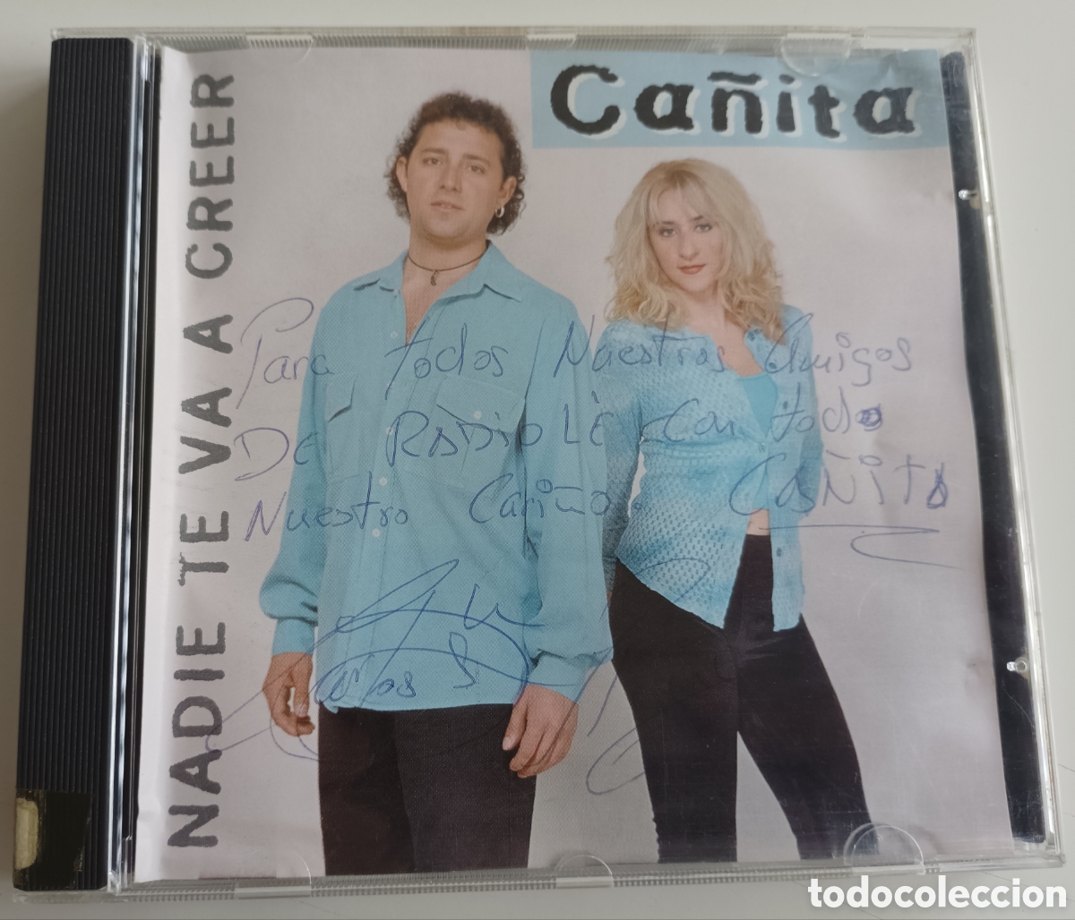 CDs de m&uacute;sica: Ca&ntilde;ita - Nadie te va a creer (firmado)