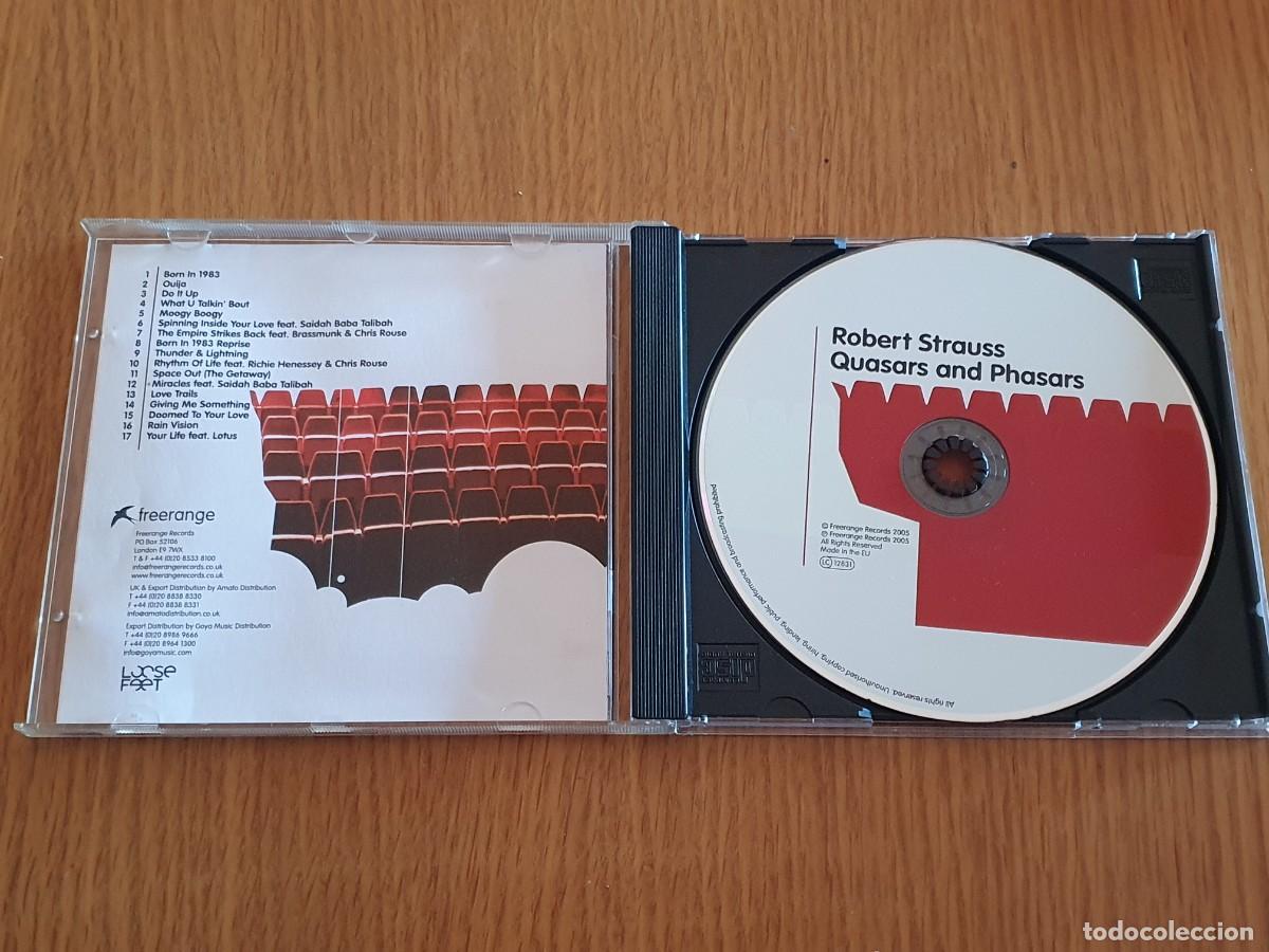 CDs de m&uacute;sica: CD Robert Strauss&nbsp;&ndash;&nbsp;Quasars & Phasars - 2005 - Foto 2