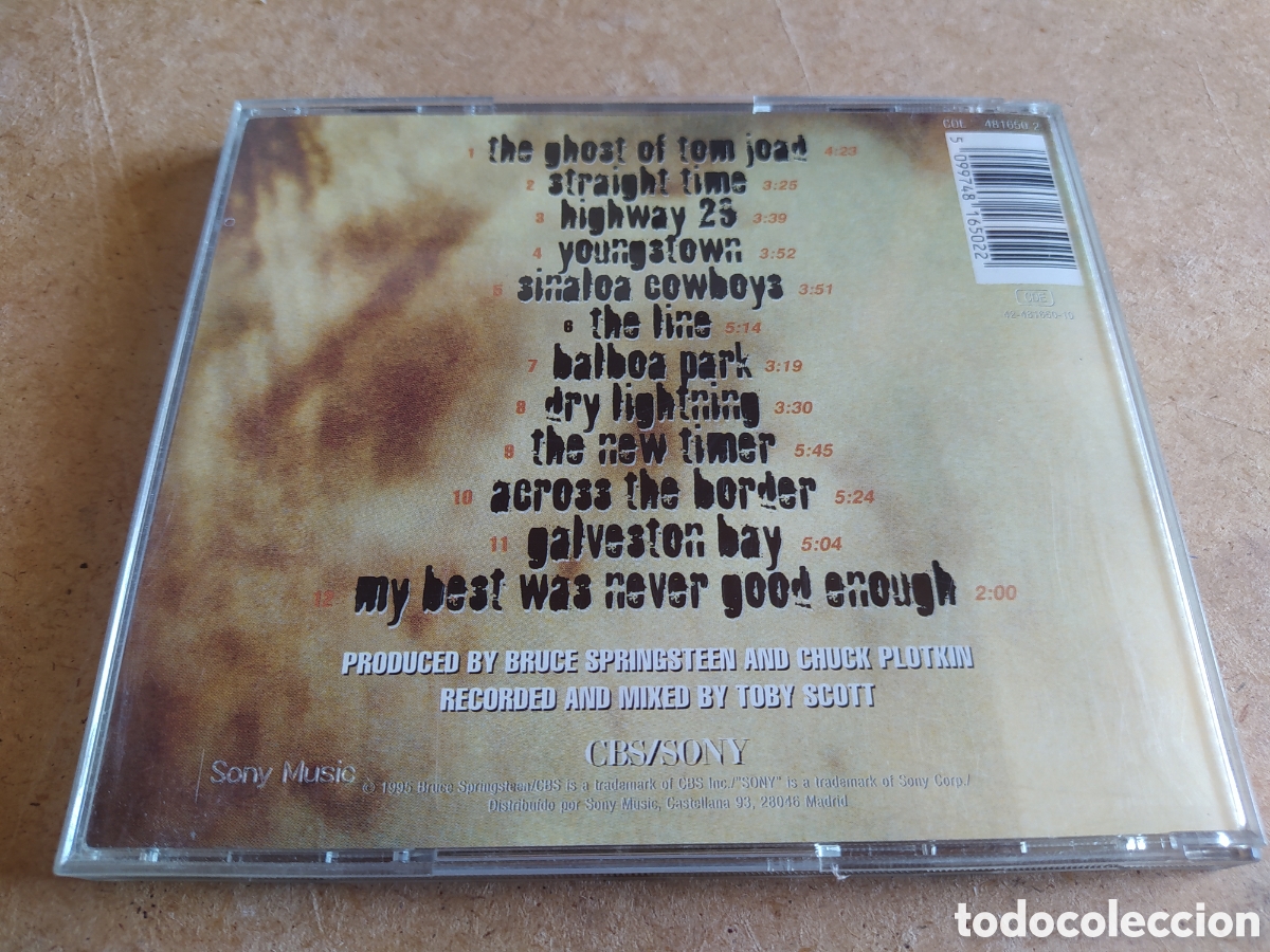 CDs de m&uacute;sica: CD- Bruce Springsteen : the ghost of tom joad - Foto 2