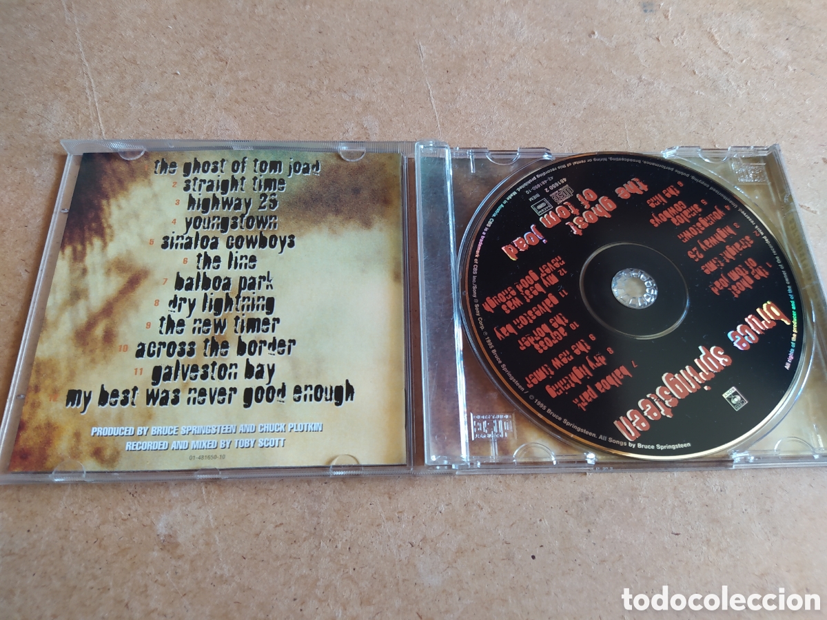 CDs de m&uacute;sica: CD- Bruce Springsteen : the ghost of tom joad - Foto 3