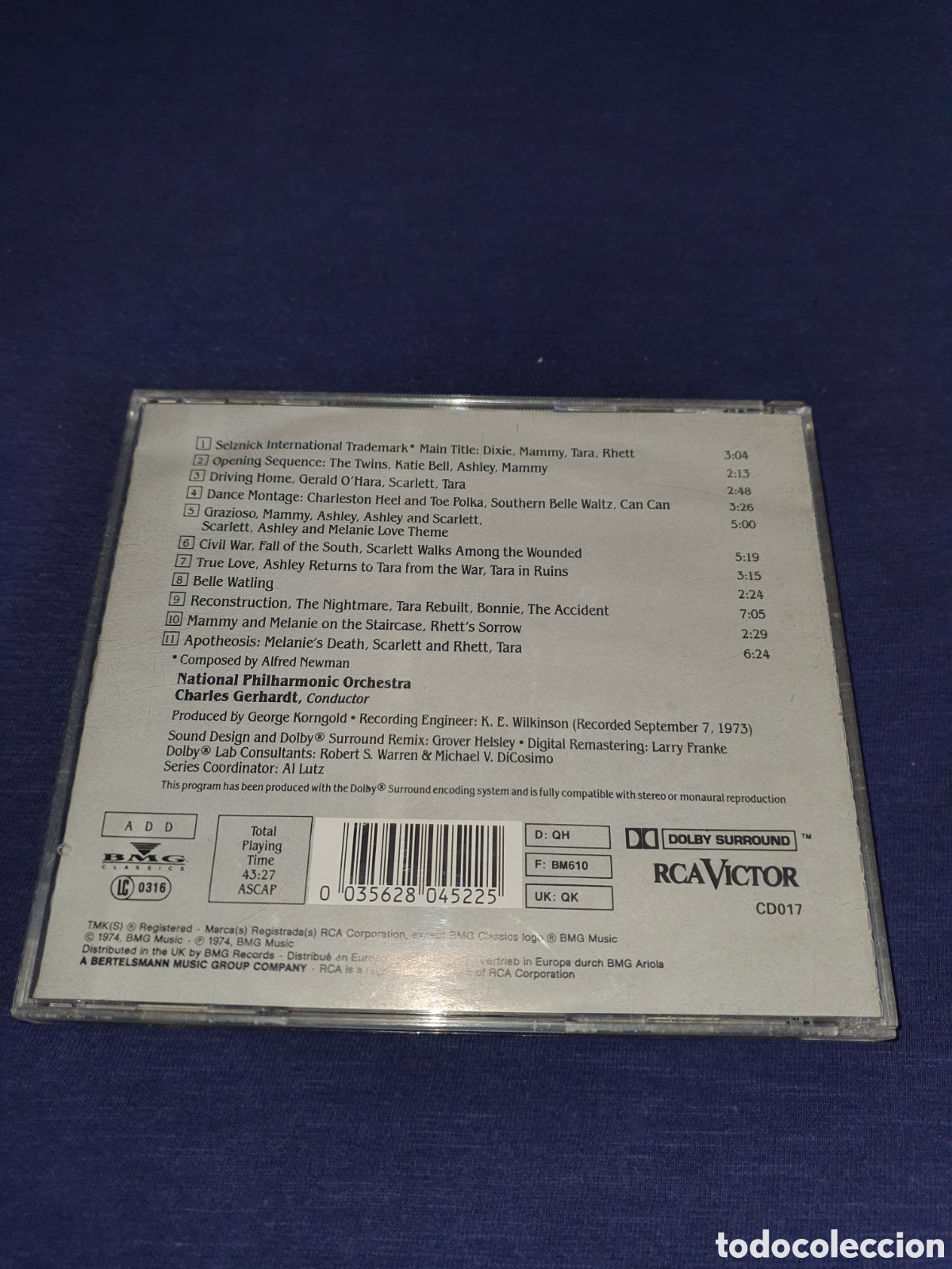 CDs de m&uacute;sica: Gone with the wind Soundtrack - Foto 2