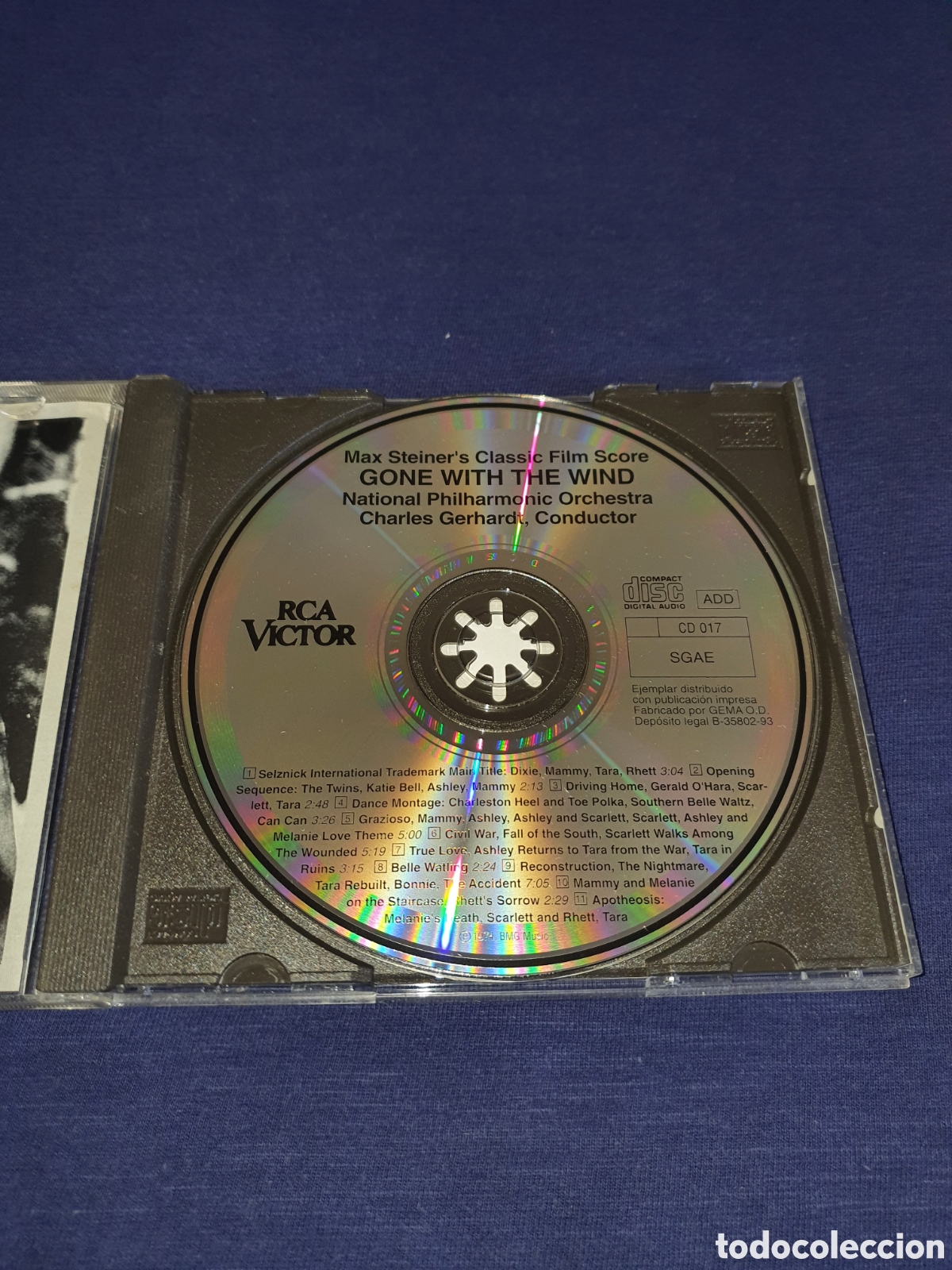 CDs de m&uacute;sica: Gone with the wind Soundtrack - Foto 3