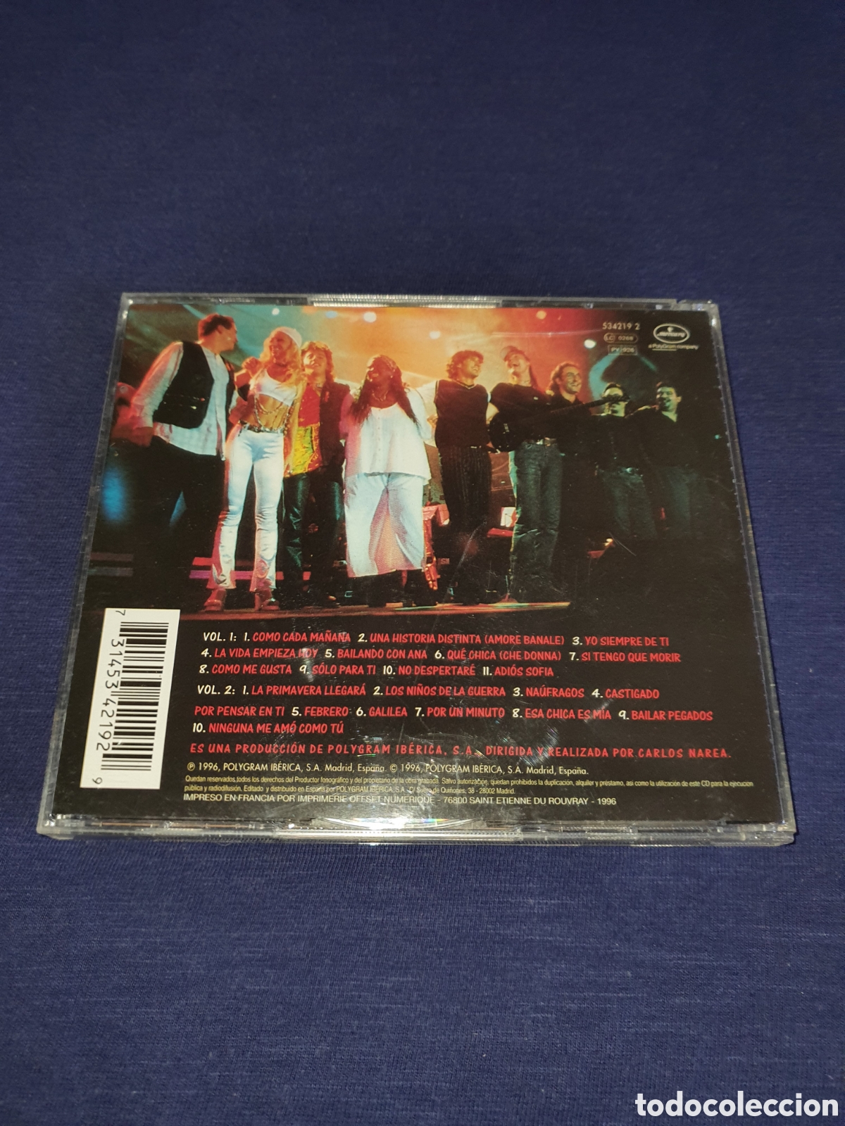 CDs de m&uacute;sica: Sergio Dalma En concierto - Foto 2