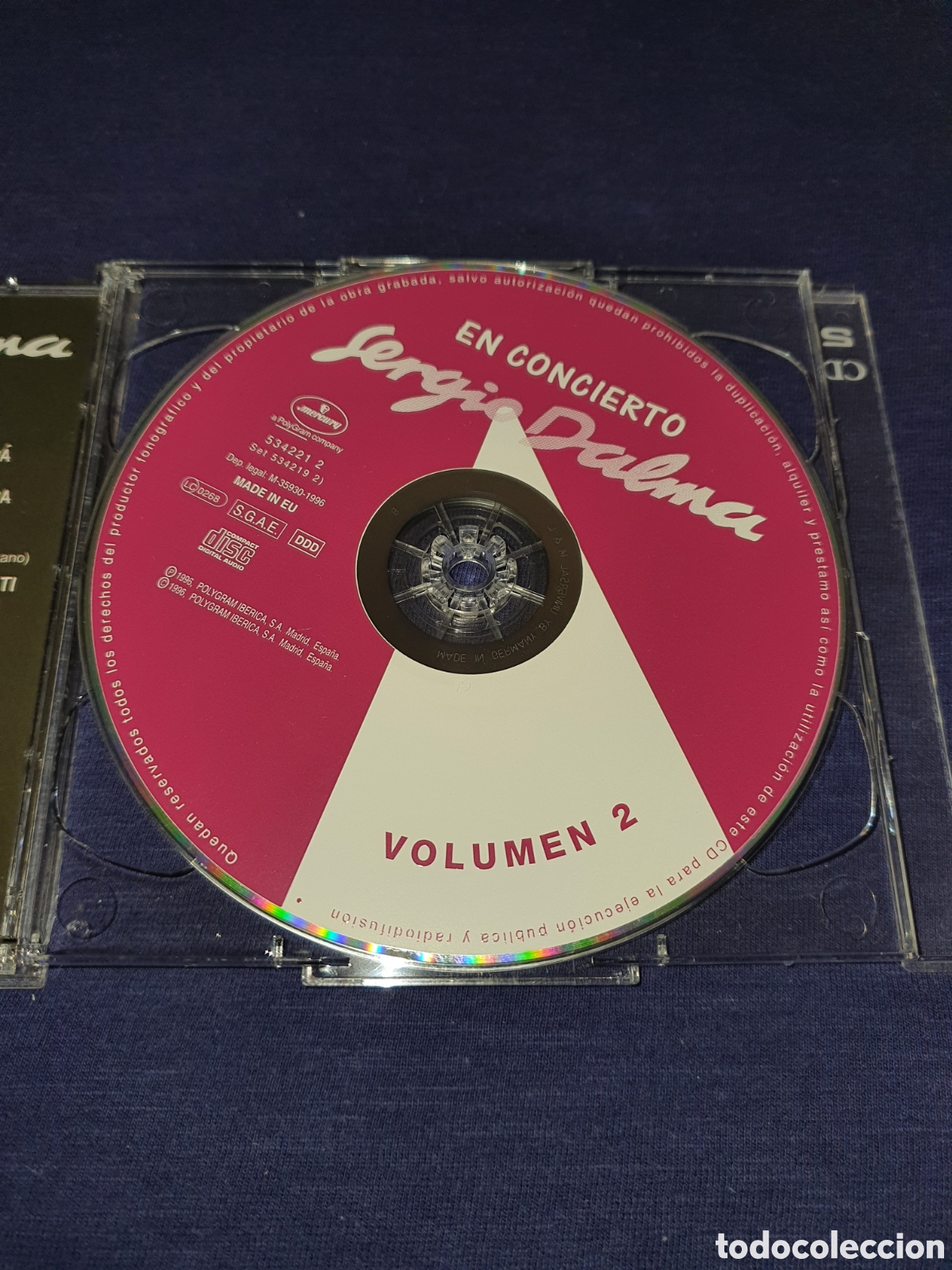 CDs de m&uacute;sica: Sergio Dalma En concierto - Foto 4