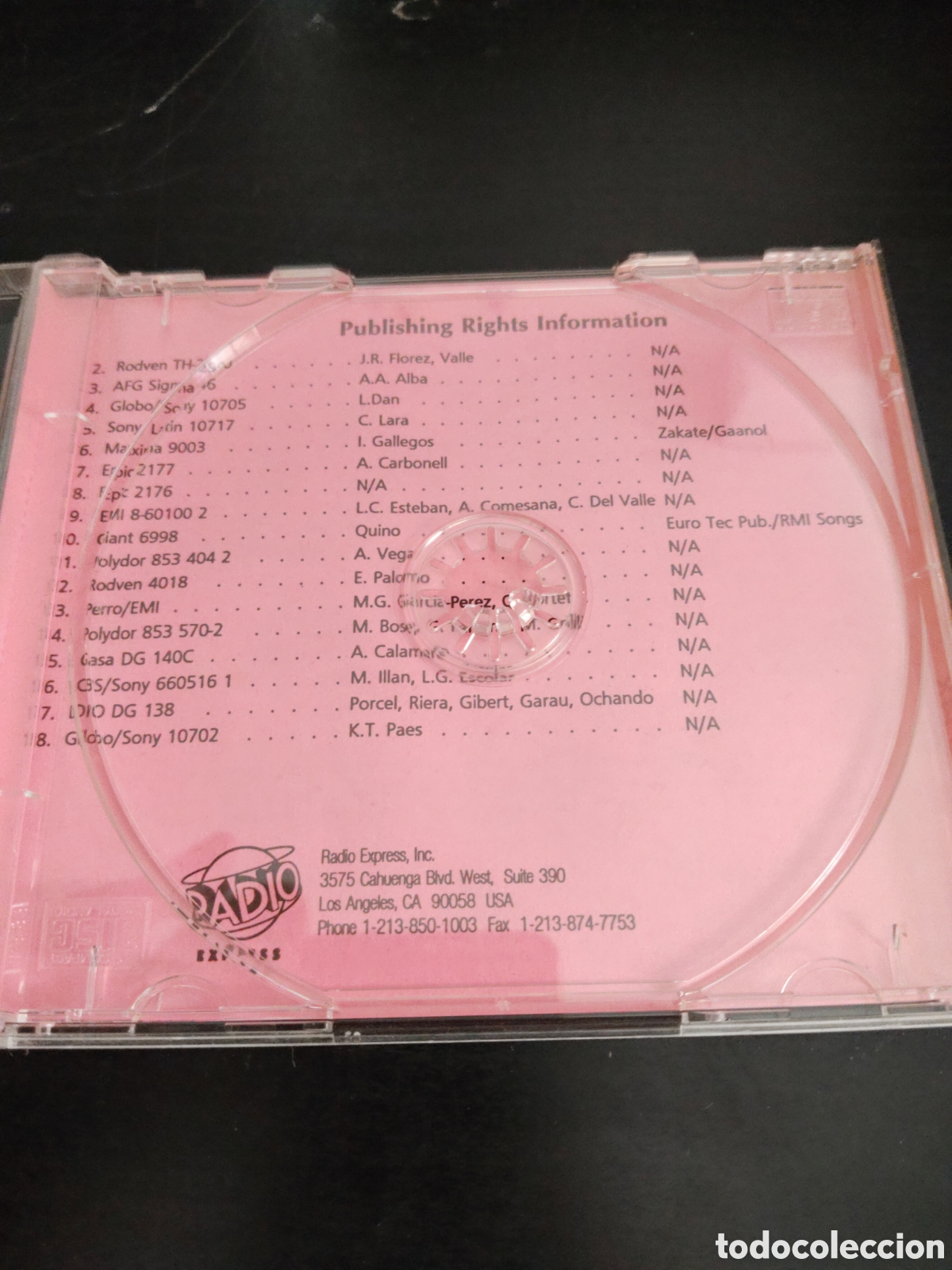 CDs de m&uacute;sica: &Eacute;xitos Express - 054x. Cd compilation 1994 - Foto 2
