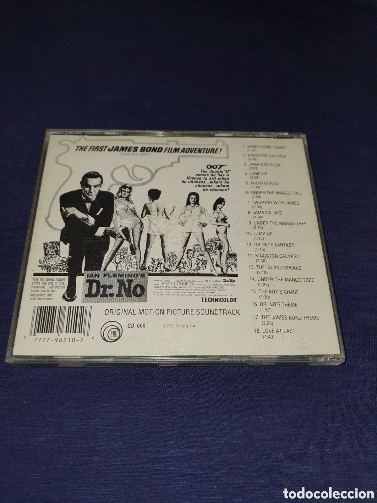 CDs de m&uacute;sica: Dr. NO soundtrack CD - Foto 2