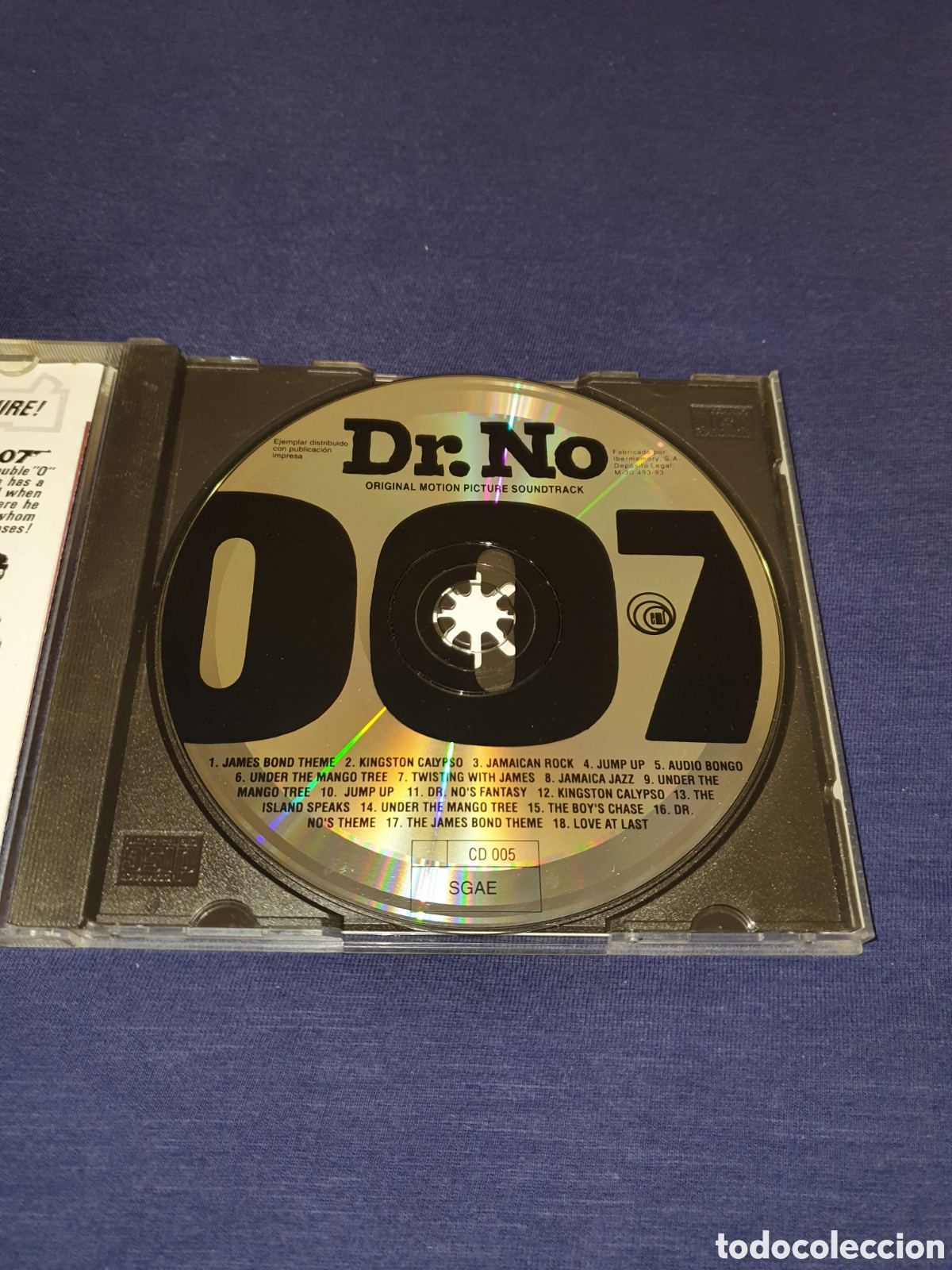 CDs de m&uacute;sica: Dr. NO soundtrack CD - Foto 3