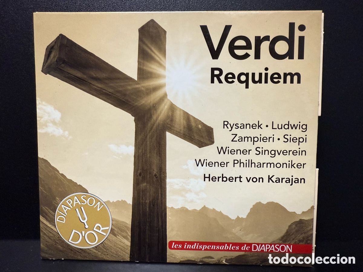 CDs de m&uacute;sica: Verdi - Herbert von Karajan - Requiem (CD) - Foto 1