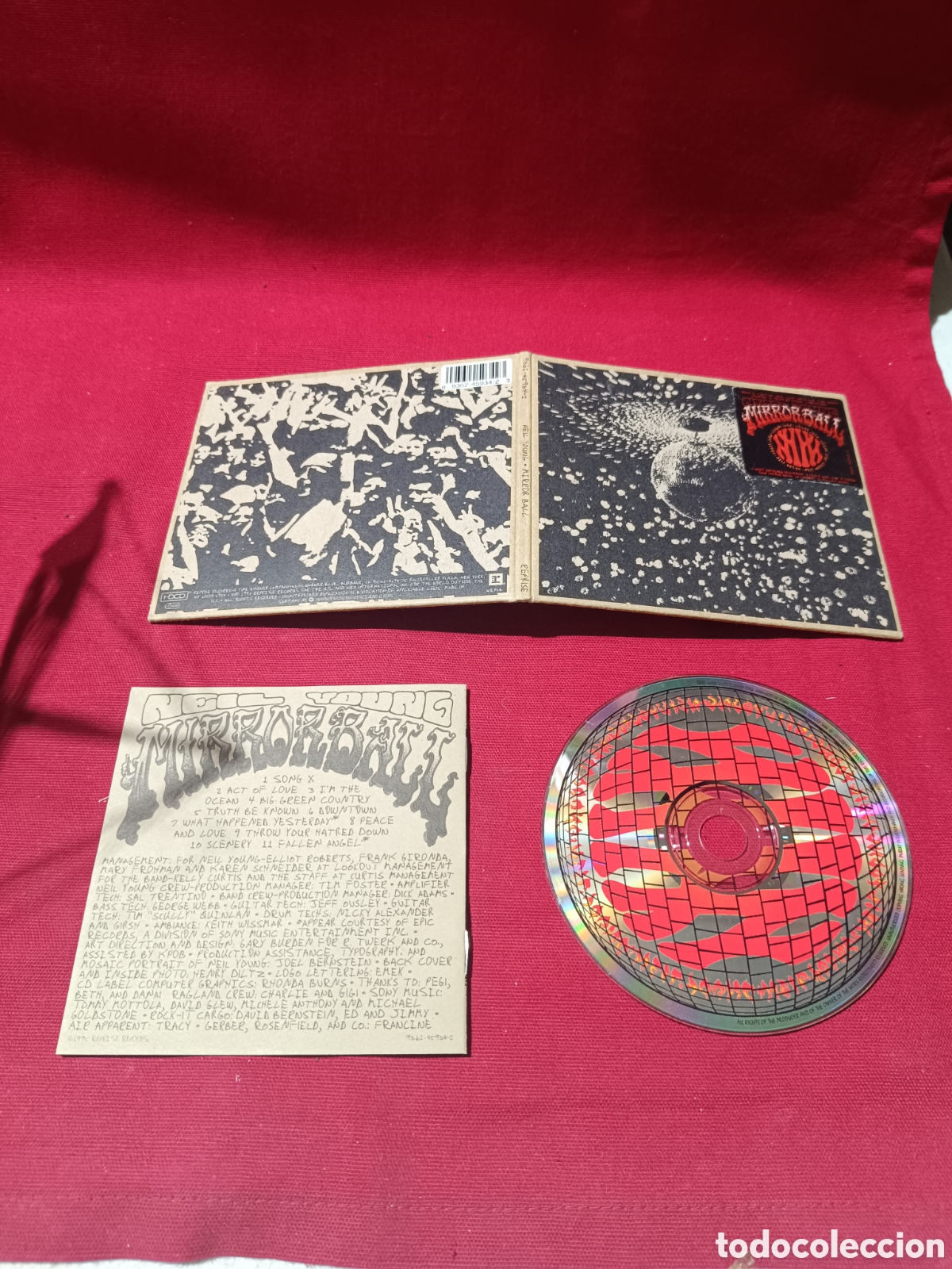CDs de m&uacute;sica: Cd Neil Young Mirrorball Mirror Ball - Foto 1