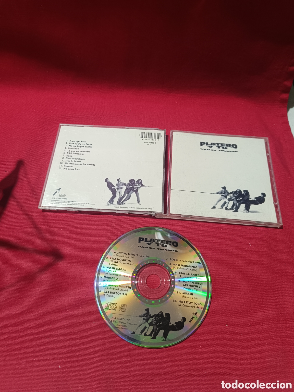 CDs de m&uacute;sica: Cd Platero y t&uacute; Vamos tirando - Foto 1