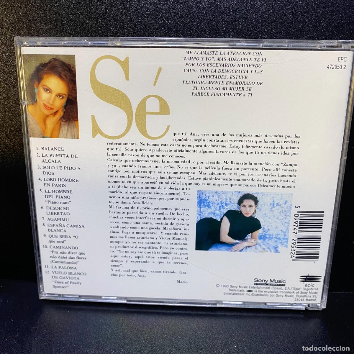 CDs de m&uacute;sica: Ana Bel&eacute;n - Querida Ana (CD) - Foto 2