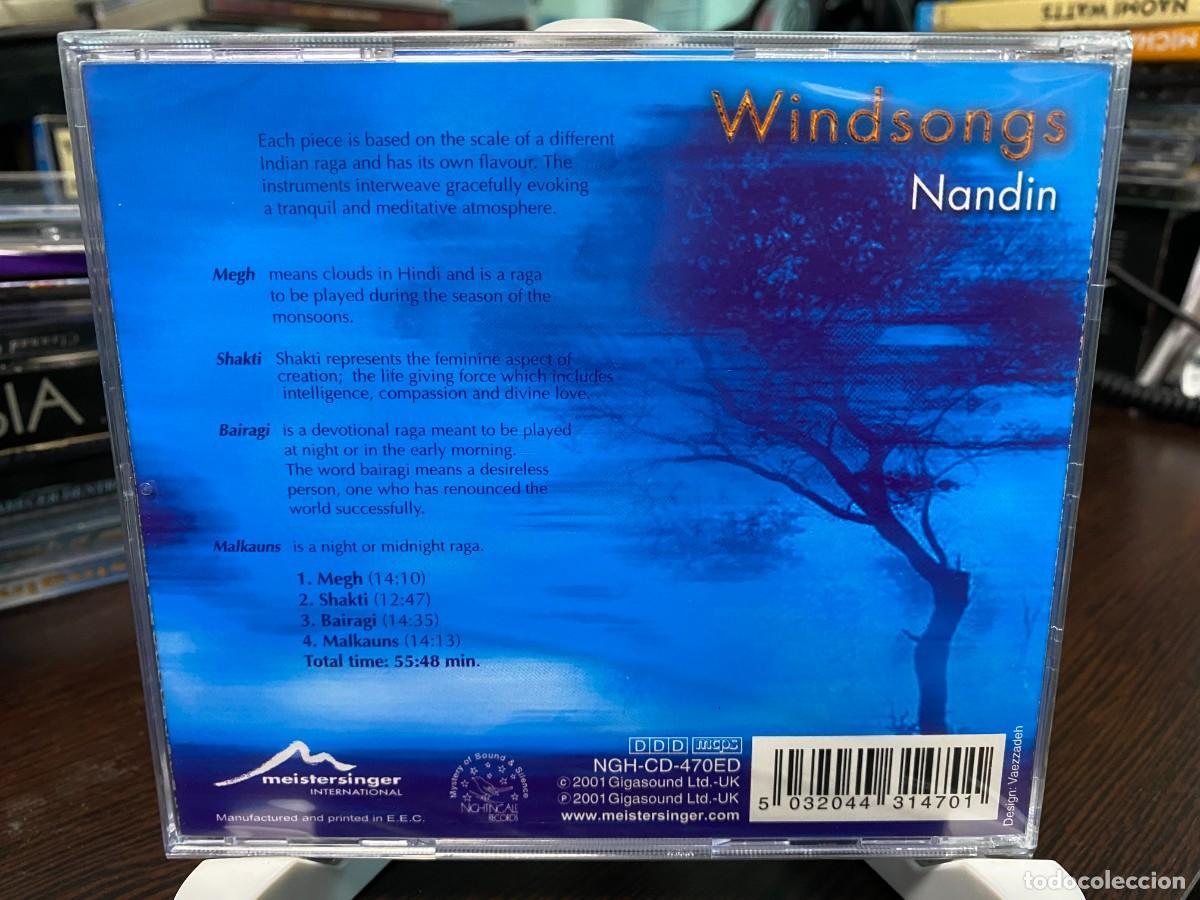 CDs de m&uacute;sica: Nandin - Windsongs (CD) *Precintado* - Foto 2