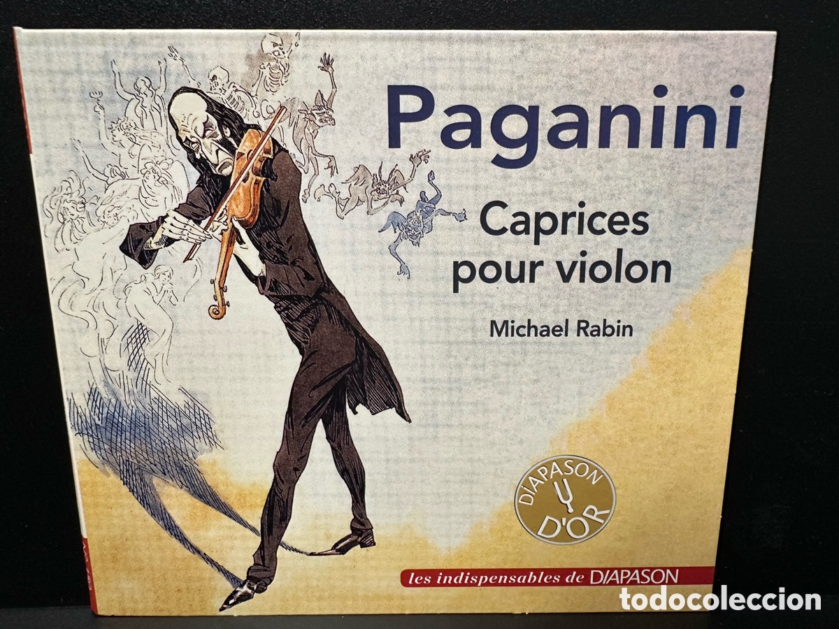 CDs de m&uacute;sica: Paganini - Michael Rabin - Caprices Pour Violon (CD) - Foto 1