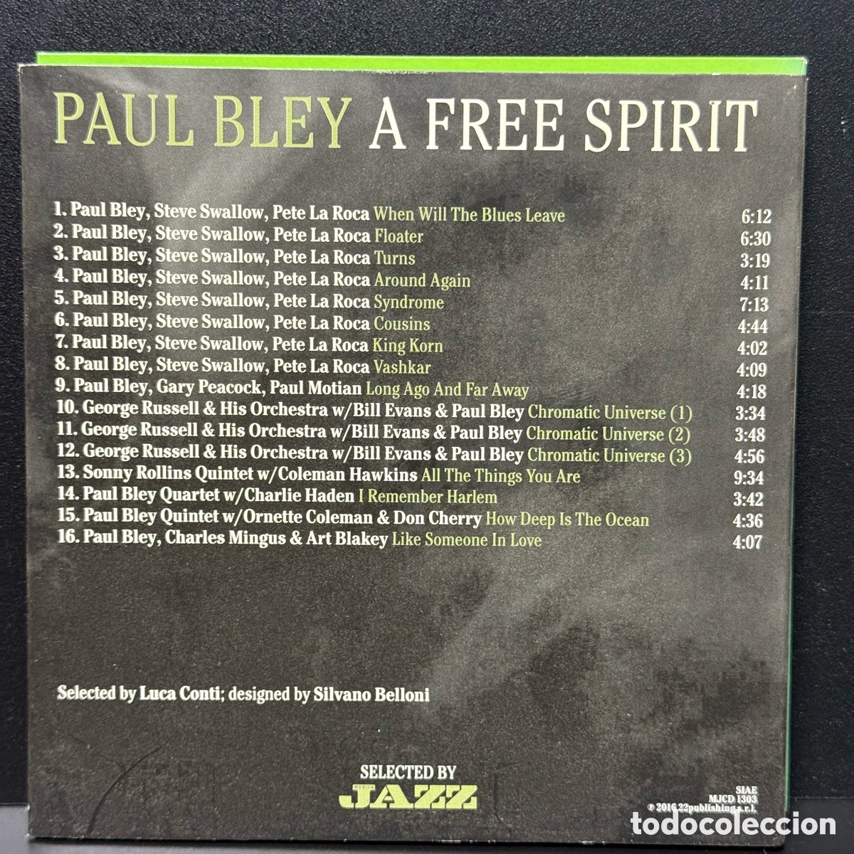 CDs de m&uacute;sica: Paul Bley - A Free Spirit (CD) - Foto 2