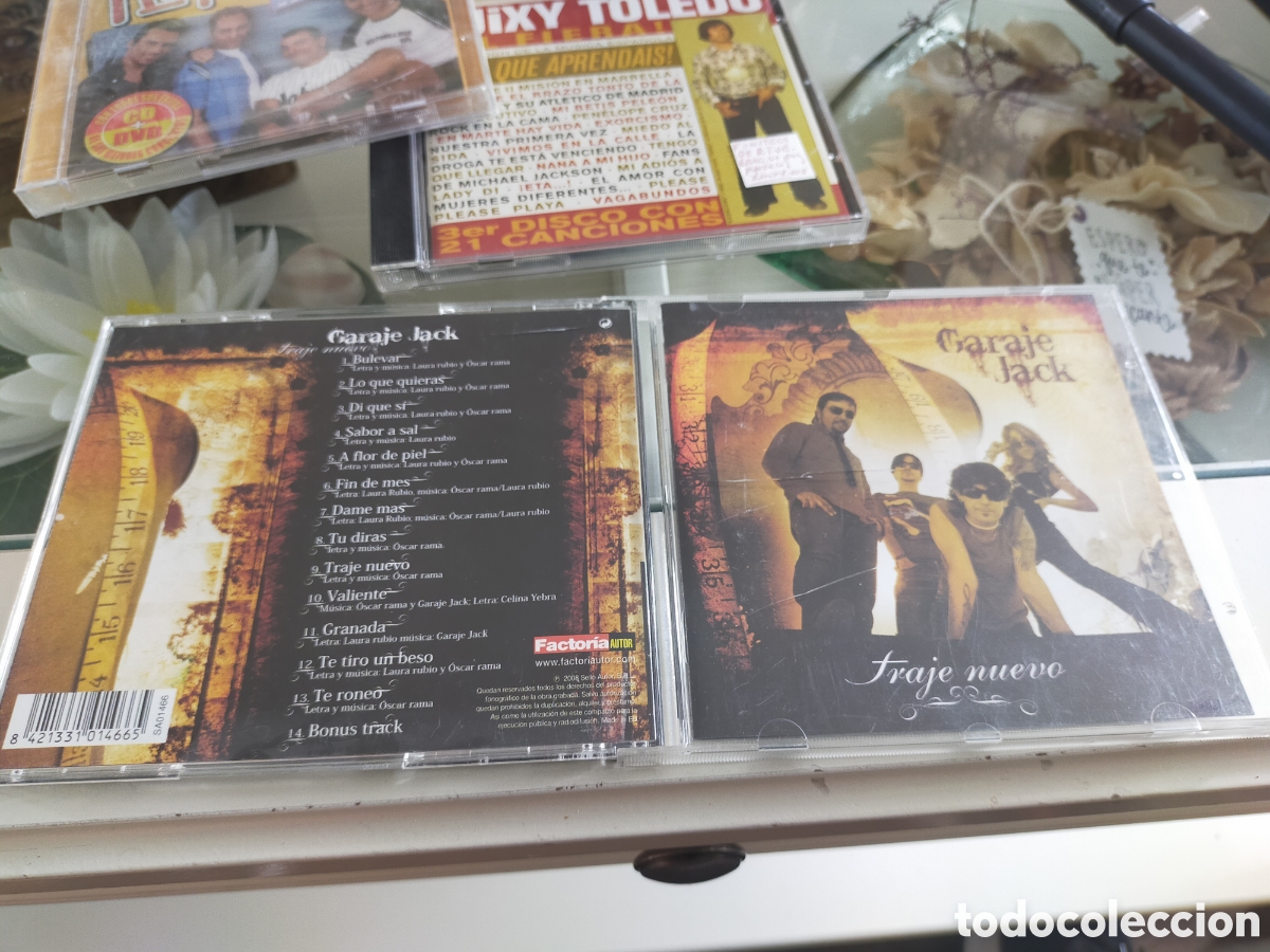 CDs de m&uacute;sica: Garaje Jack CD traje nuevo 2008 - Foto 1