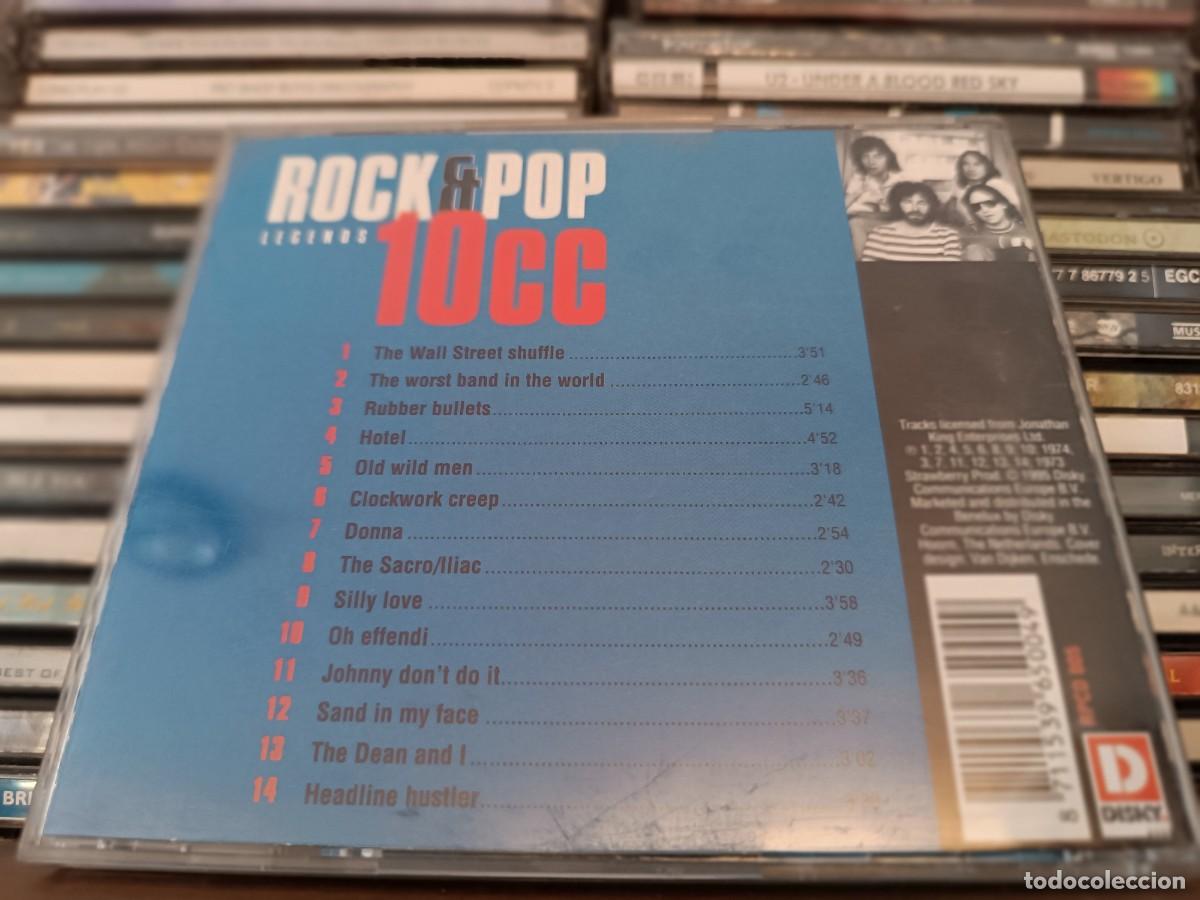 CDs de m&uacute;sica: 10cc &lrm;&ndash; Rock & Pop Legends-CD - Foto 2