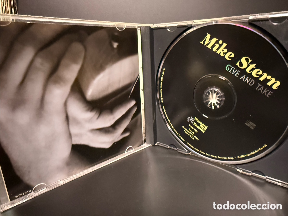 CDs de m&uacute;sica: Mike Stern - Give And Take (CD) - Foto 2