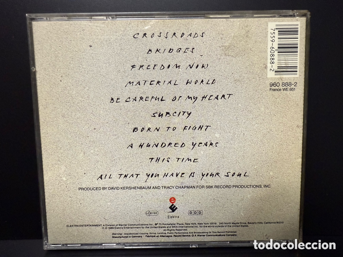CDs de m&uacute;sica: Tracy Chapman - Crossroads (CD) - Foto 2