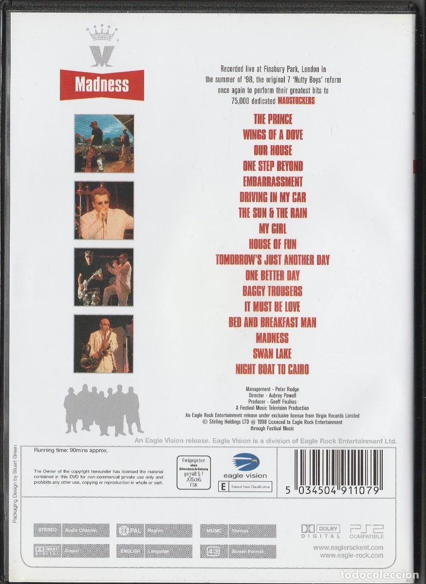CDs de m&uacute;sica: DVD MADNESS - AT MADSTOCK - Foto 2