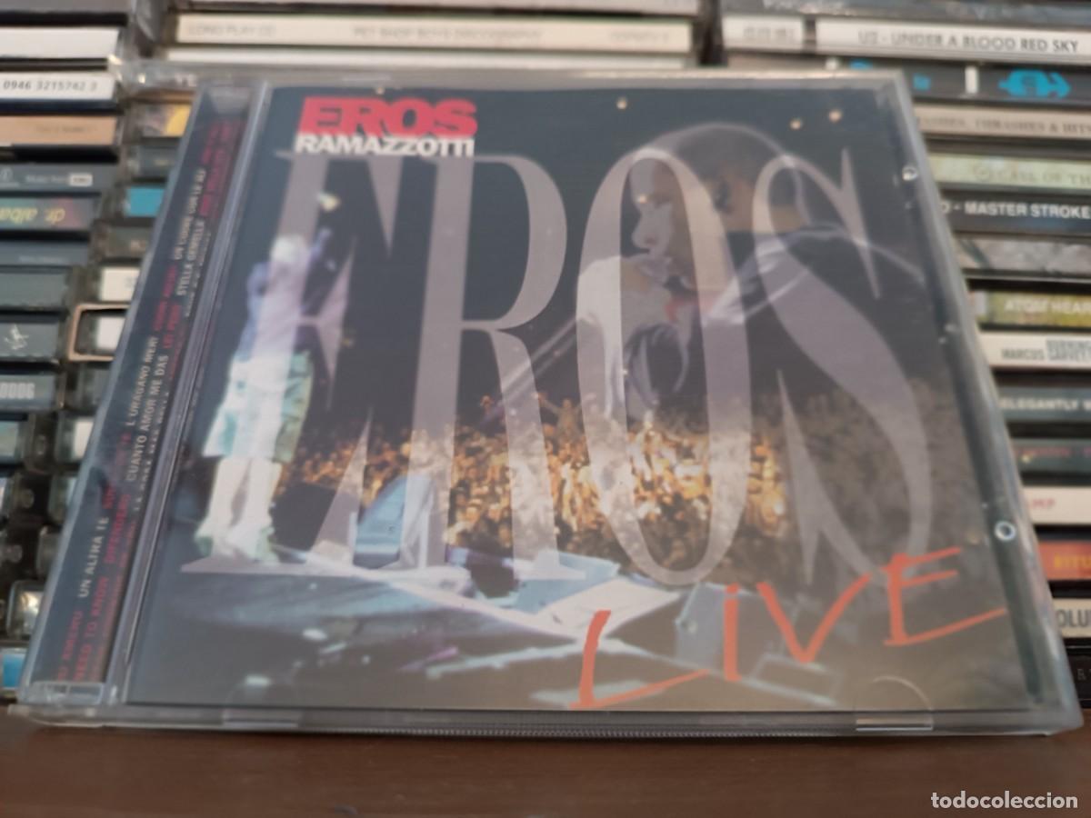 CDs de m&uacute;sica: Eros Ramazzotti &lrm;&ndash; Eros Live-CD - Foto 1