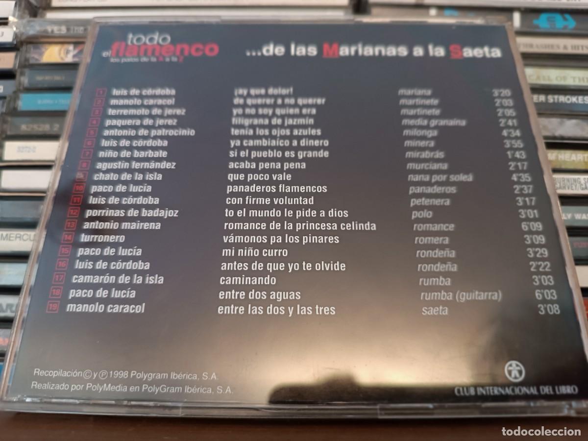 CDs de m&uacute;sica: Various &lrm;&ndash; De Las Marianas A La Saeta-CD - Foto 2