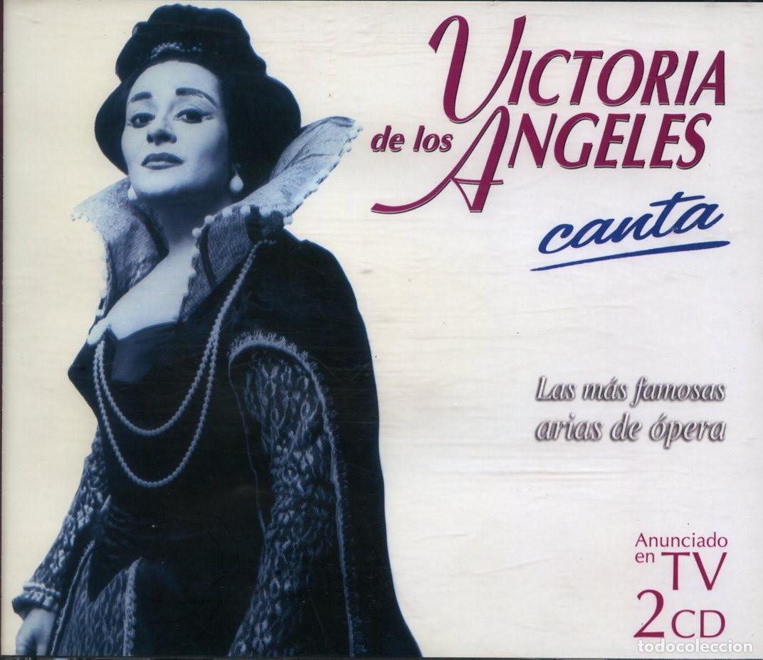 CDs de Musique: VICTORIA DE LOS ANGELES CANTA. Las m&aacute;s famosas arias de &oacute;pera. Caja 2 CDs.