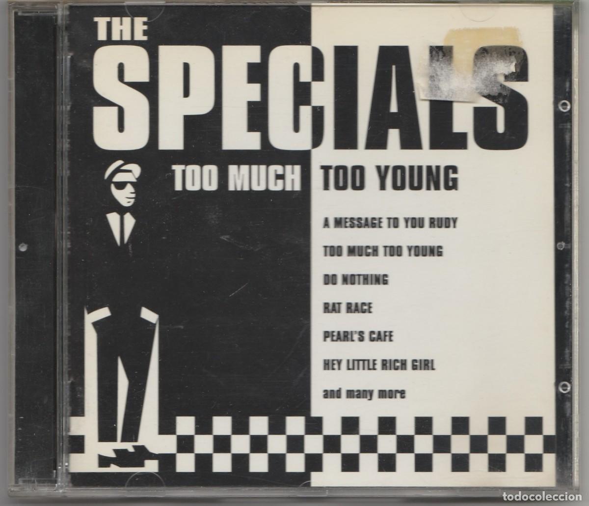 CDs de m&uacute;sica: CD THE SPECIALS - TOO MUCH TOO YOUNG - Foto 1