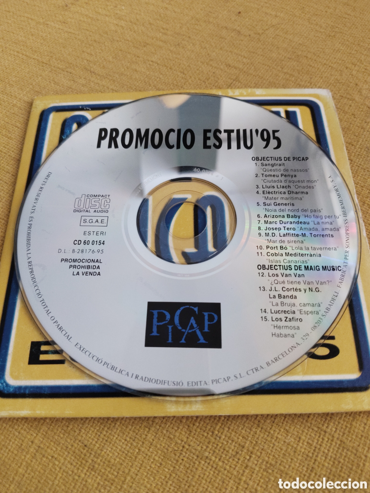 CDs de m&uacute;sica: objectiu picap estiu 95. Cd compilation - Foto 3