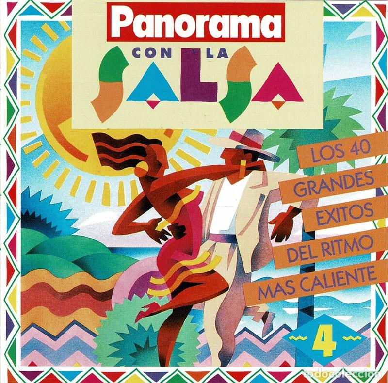 CDs de m&uacute;sica: Panorama con la Salsa. Los 40 grandes &eacute;xitos del ritmo m&aacute;s caliente. CD - Foto 1
