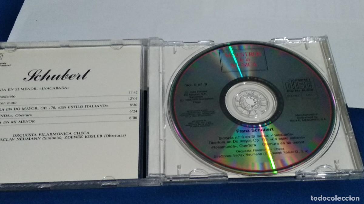 CDs de m&uacute;sica: CD SCHUBERT / SYNPHONY EN SI MENOR - INACABADA - 1988 PLANETA - Foto 2