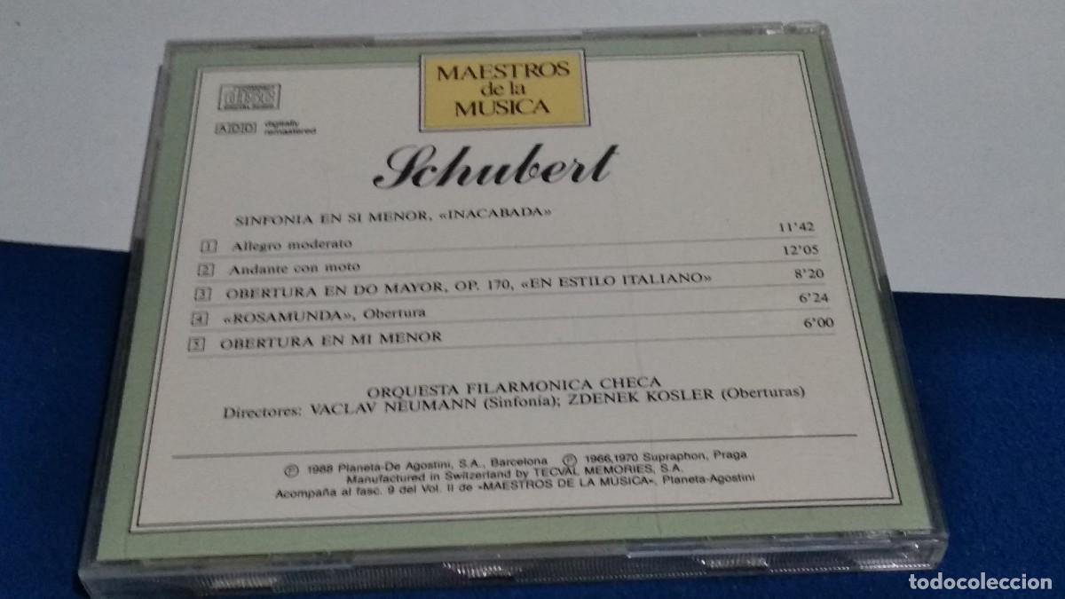 CDs de m&uacute;sica: CD SCHUBERT / SYNPHONY EN SI MENOR - INACABADA - 1988 PLANETA - Foto 3