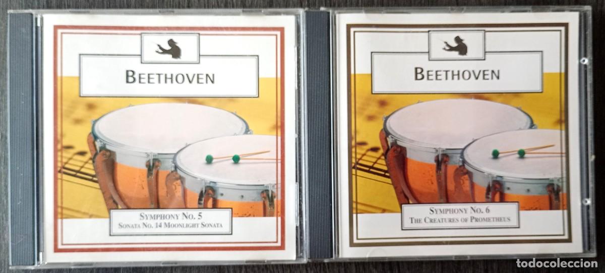 CDs de m&uacute;sica: Beethoven . Sinfon&iacute;as 5 y 6 . 2 CD - Foto 1