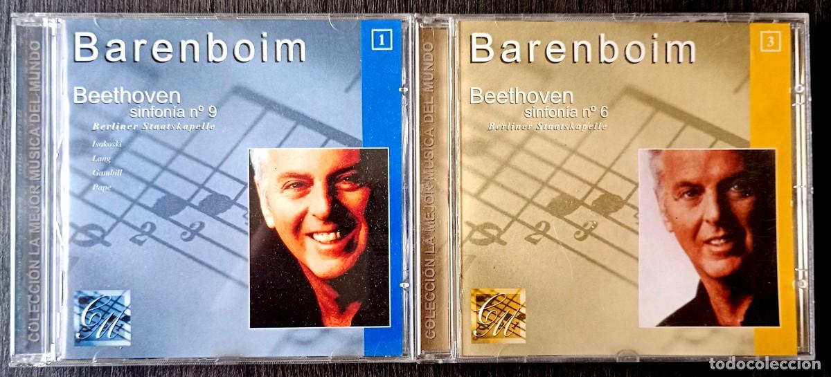 CDs de m&uacute;sica: Beethoven . Sinfon&iacute;as 6 y 9 . Baremboim - Foto 1