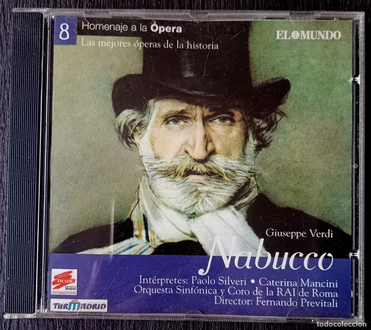 CDs de m&uacute;sica: Verdi . Nabucco . Homenaje a la &oacute;pera - Foto 1