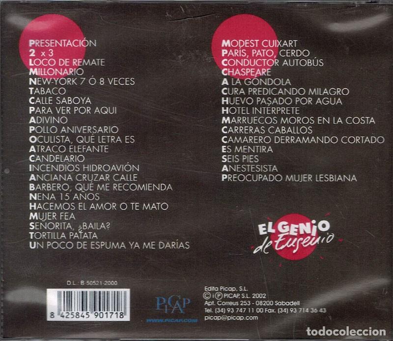 CDs de m&uacute;sica: Eugenio - El Genio de Eugenio. CD - Foto 2