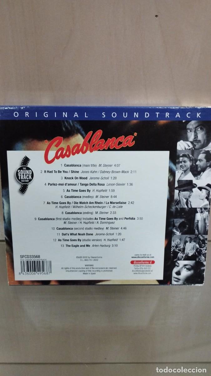 CDs de m&uacute;sica: Casablanca de Max Steiner &rdquo;CD&rdquo; - Foto 2