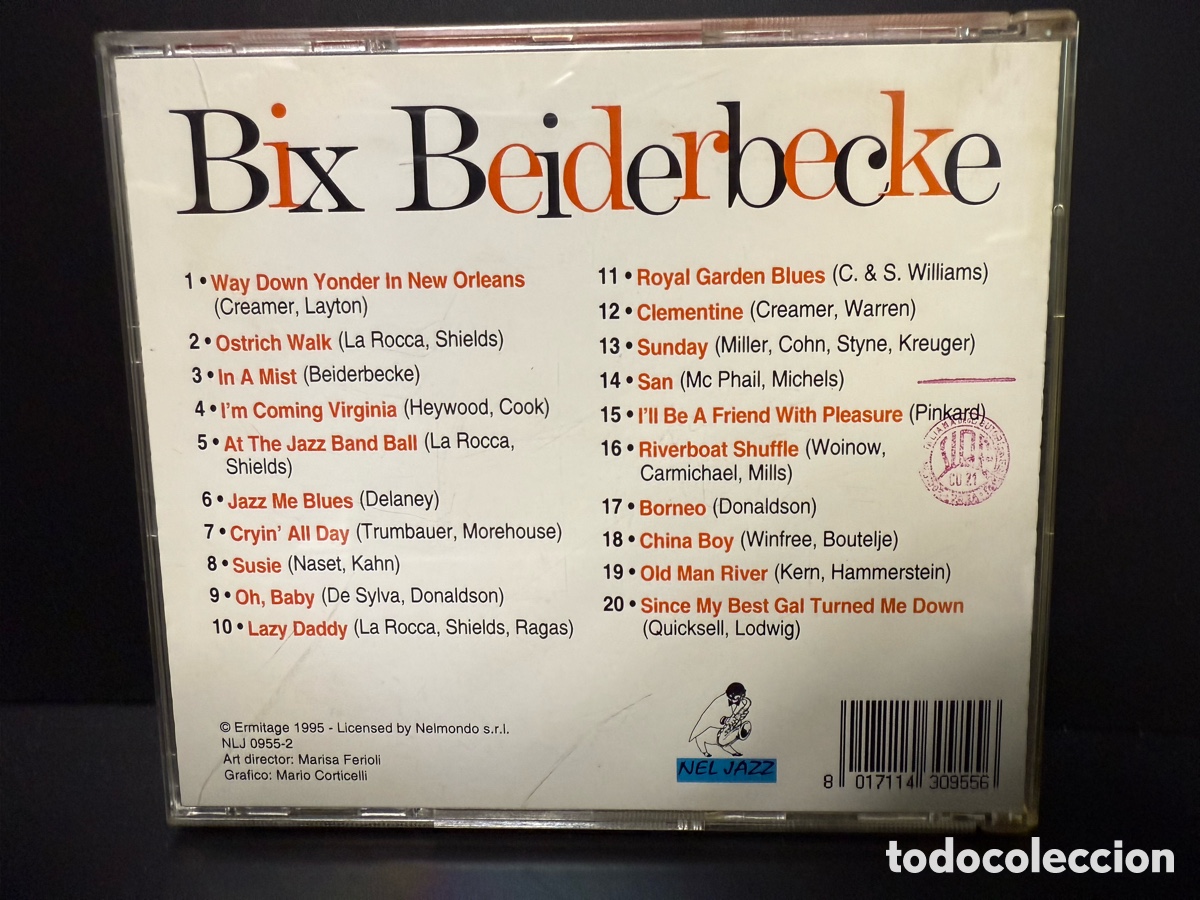 CDs de m&uacute;sica: Bix Beiderbecke - Bix Beiderbecke (CD) - Foto 2