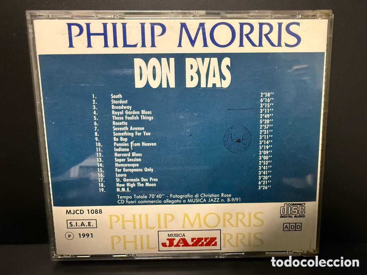 CDs de m&uacute;sica: Don Byas - Don Byas (CD) - Foto 2