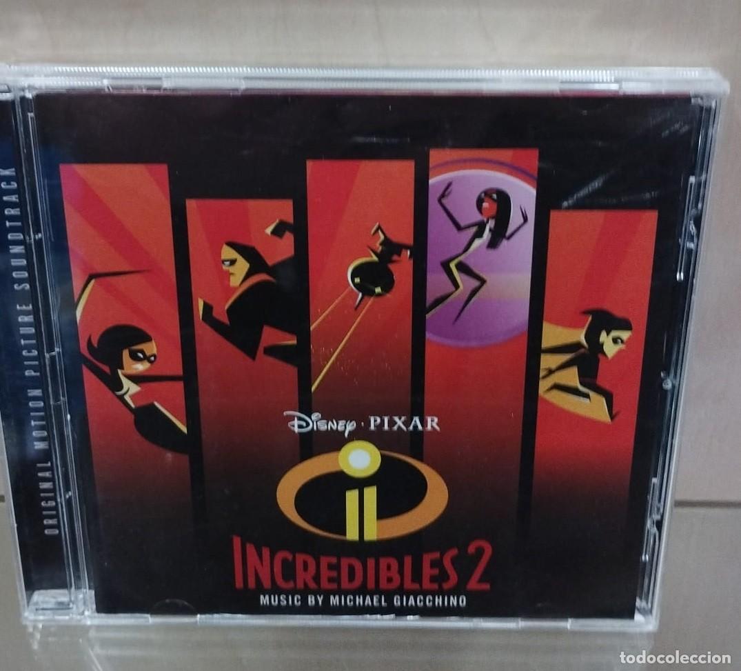 CDs de m&uacute;sica: Incredibles 2 B.S.O. (Los Incre&iacute;bles 2) - Foto 1