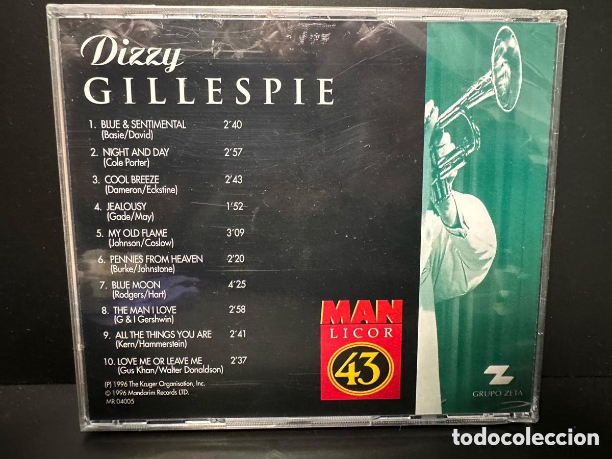 CDs de m&uacute;sica: Dizzy Gillespie - Dizzy Gillespie (CD) *Precintado* - Foto 2