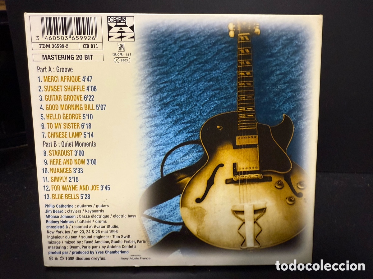 CDs de m&uacute;sica: Philip Catherine - Guitar Groove (CD) - Foto 2