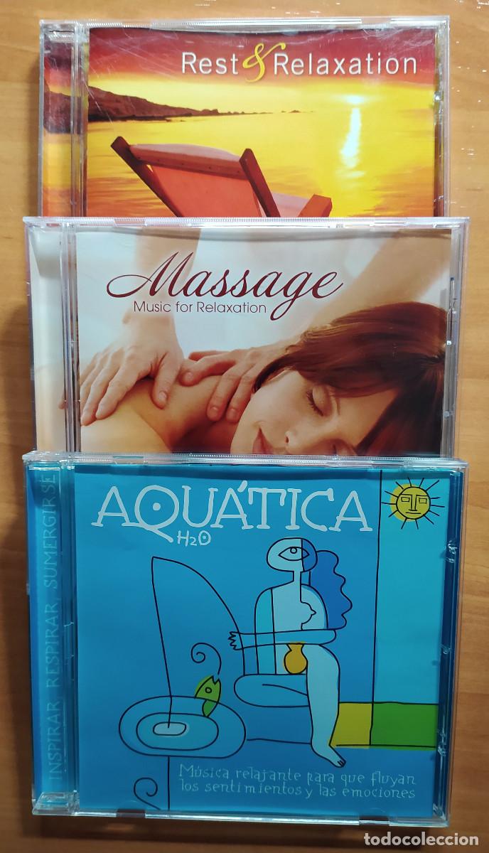 CDs de m&uacute;sica: LOTE 3 CDs MUSICA AMBIENTE RELAJANTE (VER DESCUENTO ADICIONAL)
