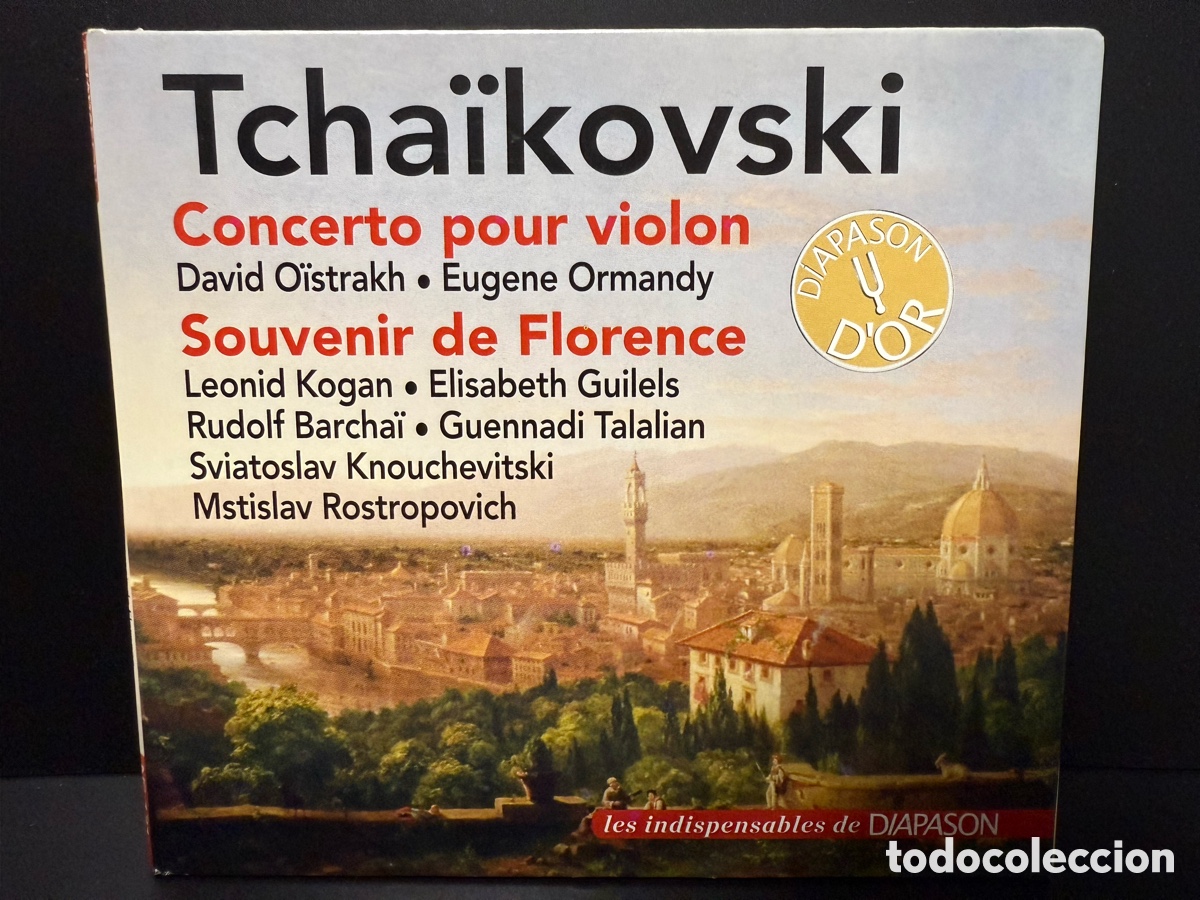 CDs de m&uacute;sica: Tchaikovsky - David Oistrakh, Eugene Ormandy, Leonid Kogan - Violin Concerto, Sextet (CD) - Foto 1