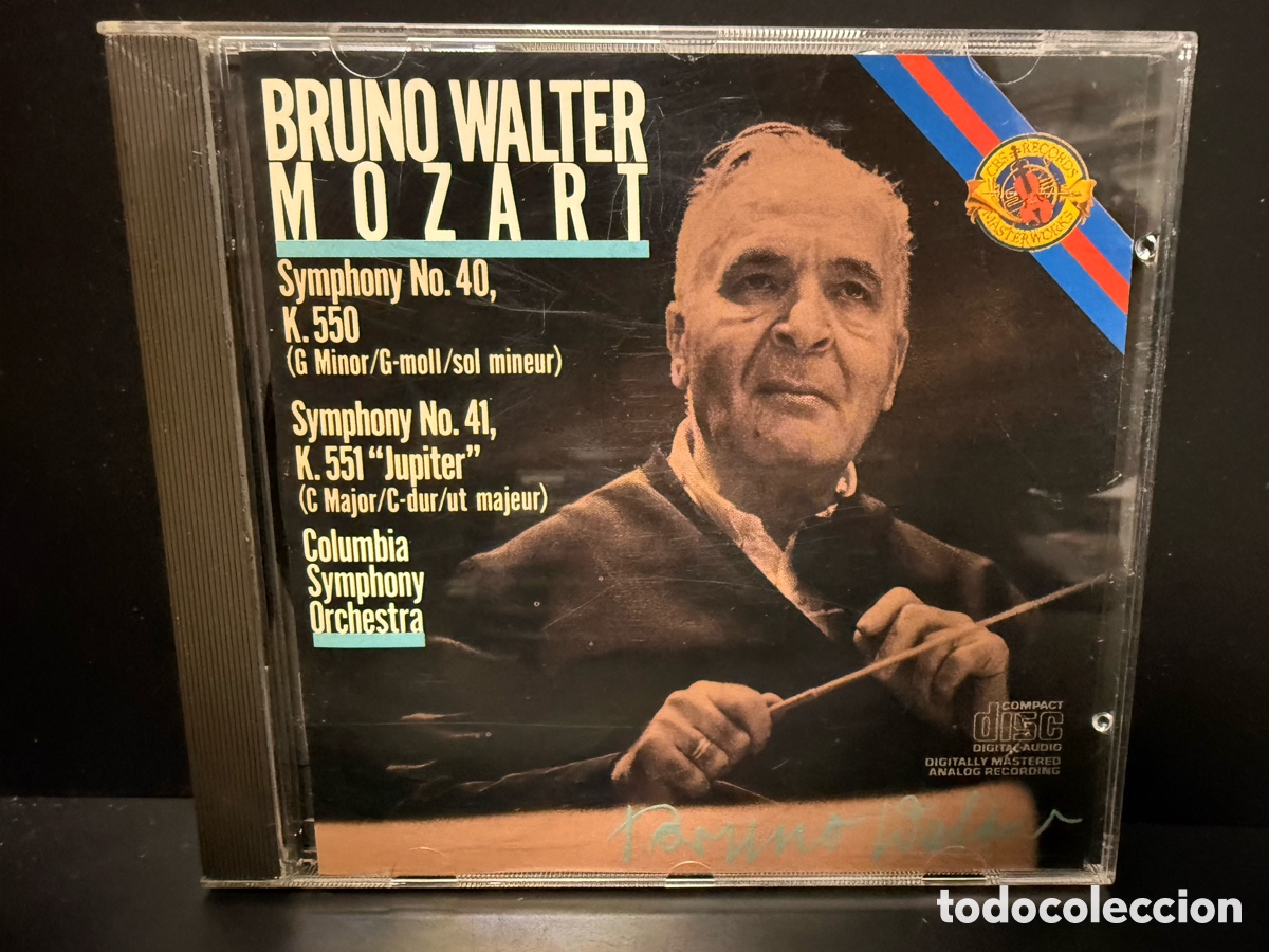 CDs de m&uacute;sica: Mozart - Bruno Walter - Symphony Nos. 40 & 41 (CD) - Foto 1