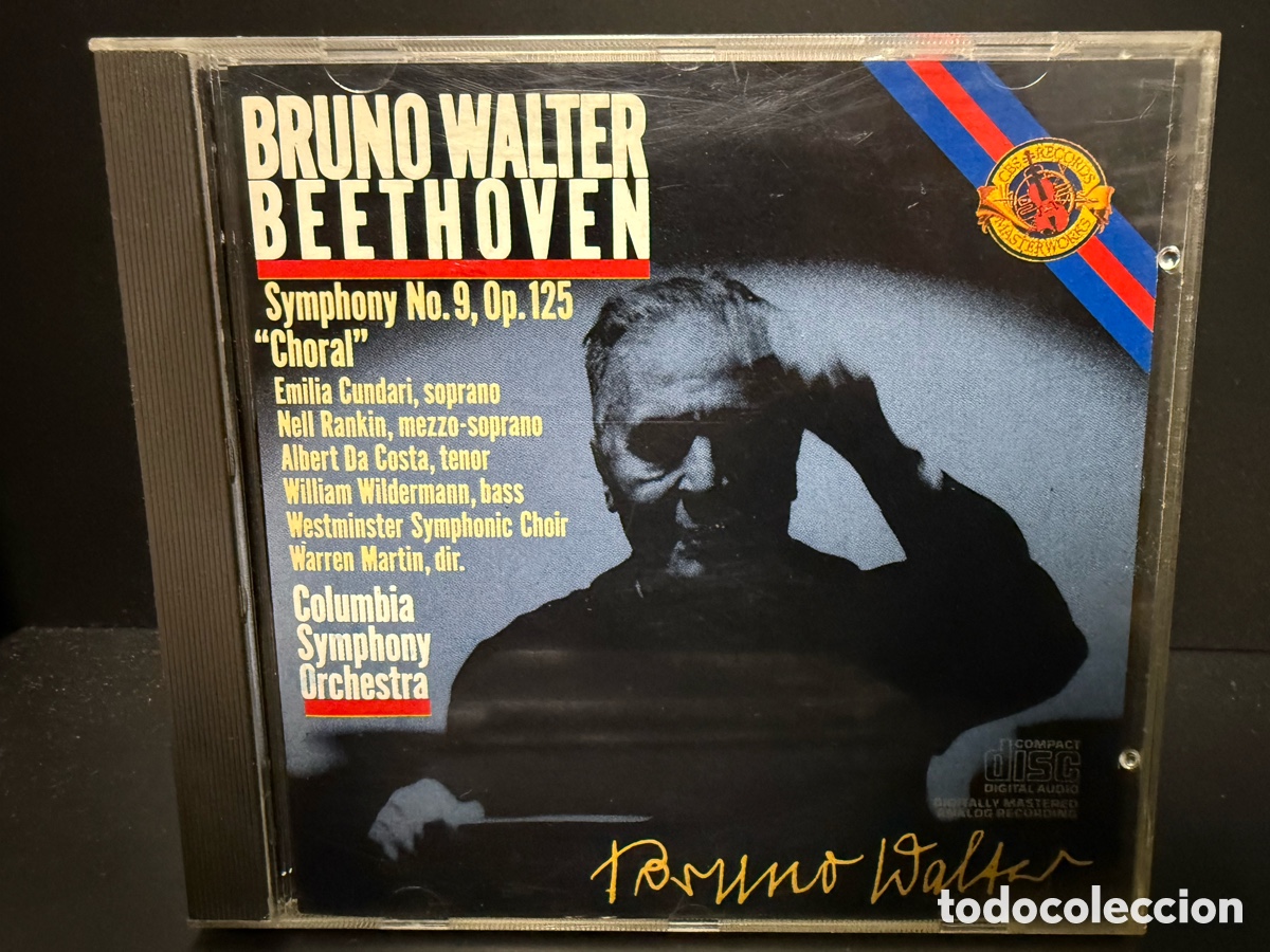 CDs de m&uacute;sica: Beethoven - Bruno Walter - Symphony No. 9 (CD) - Foto 1