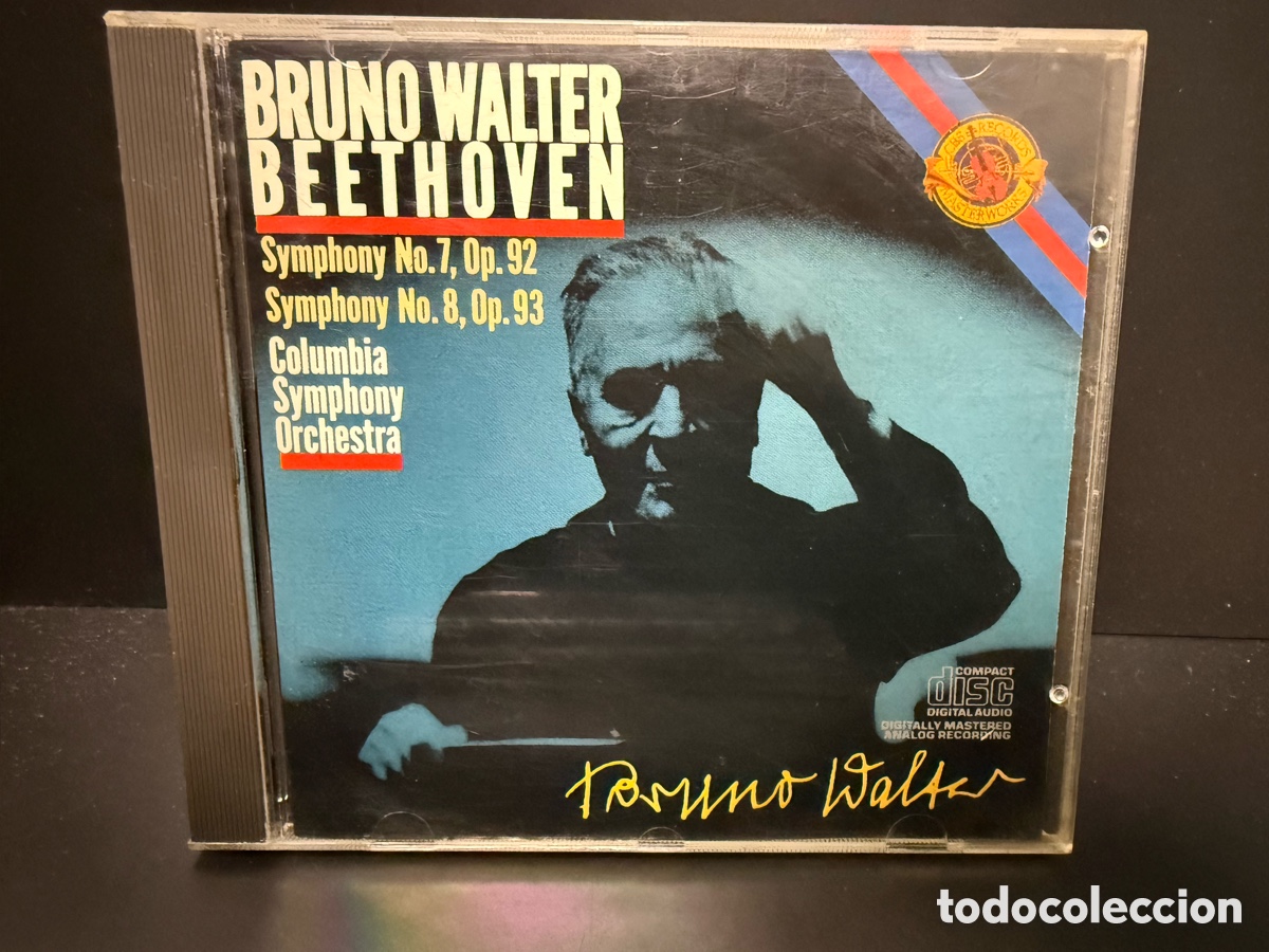 CDs de m&uacute;sica: Beethoven - Bruno Walter - Symphonies 7 & 8 (CD) - Foto 1