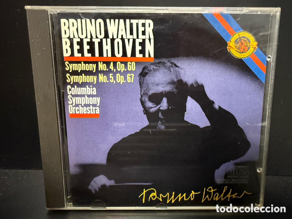 CDs de m&uacute;sica: Beethoven - Bruno Walter - Symphonies 4 & 5 (CD) - Foto 1