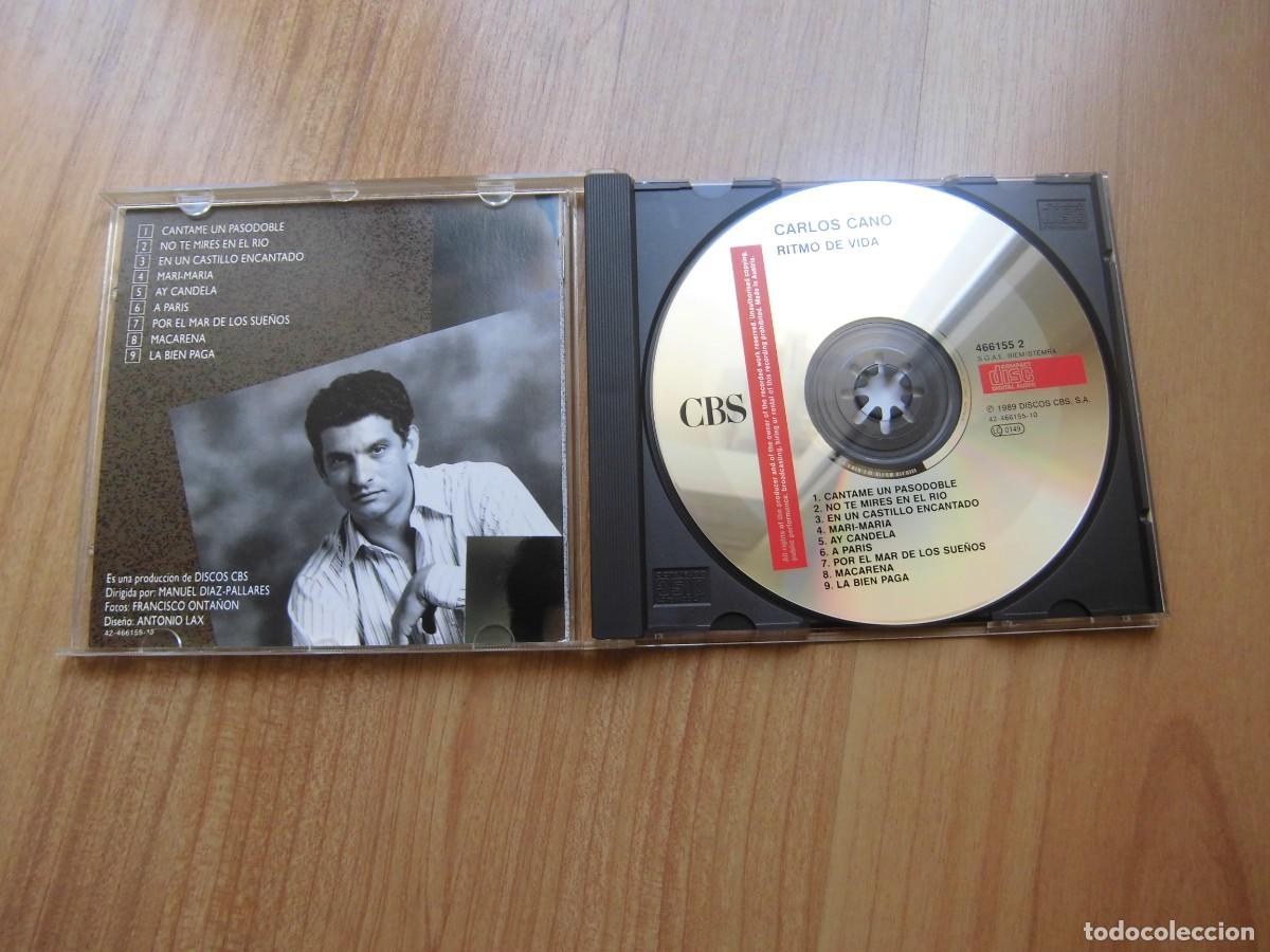 CDs de m&uacute;sica: CD CARLOS CANO RITMO DE VIDA - Foto 3