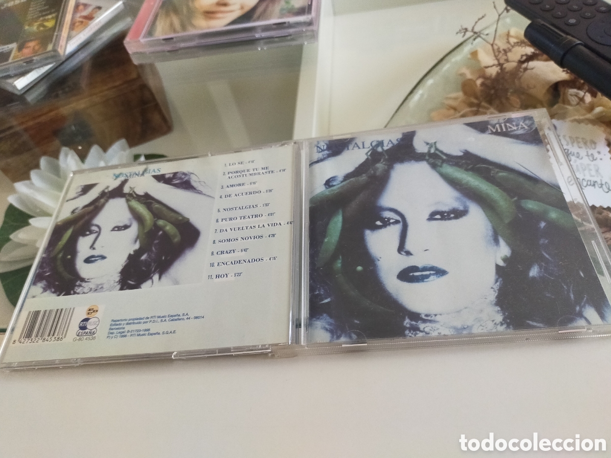 CDs de m&uacute;sica: Mina CD nostalgias Espa&ntilde;a 1998 - Foto 1